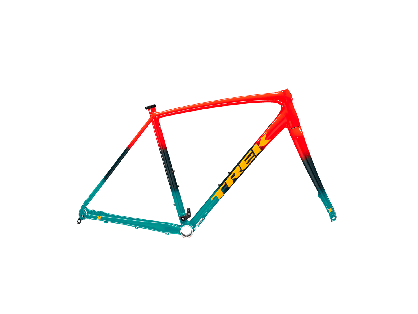 Crockett Disc Frameset Red Fade