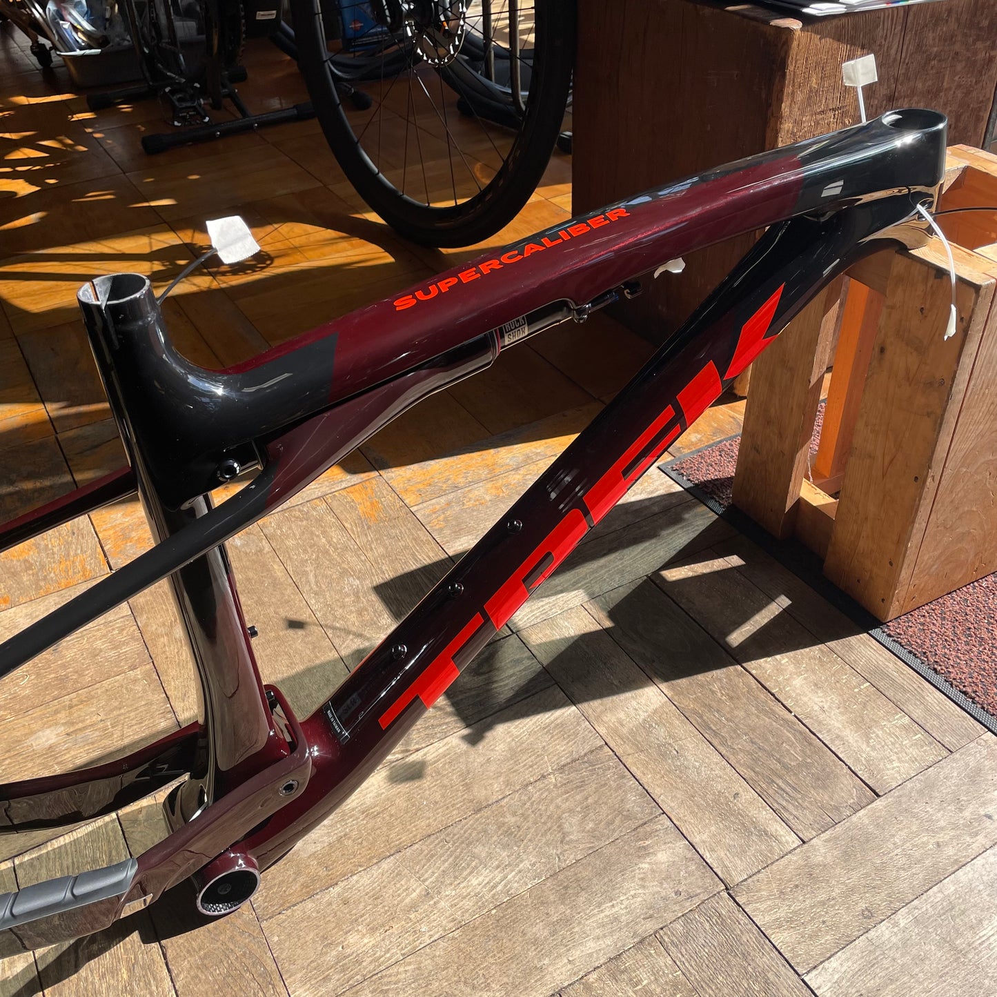 Supercaliber SLR Gen 2 Frameset Red Smoke [BackOrder]