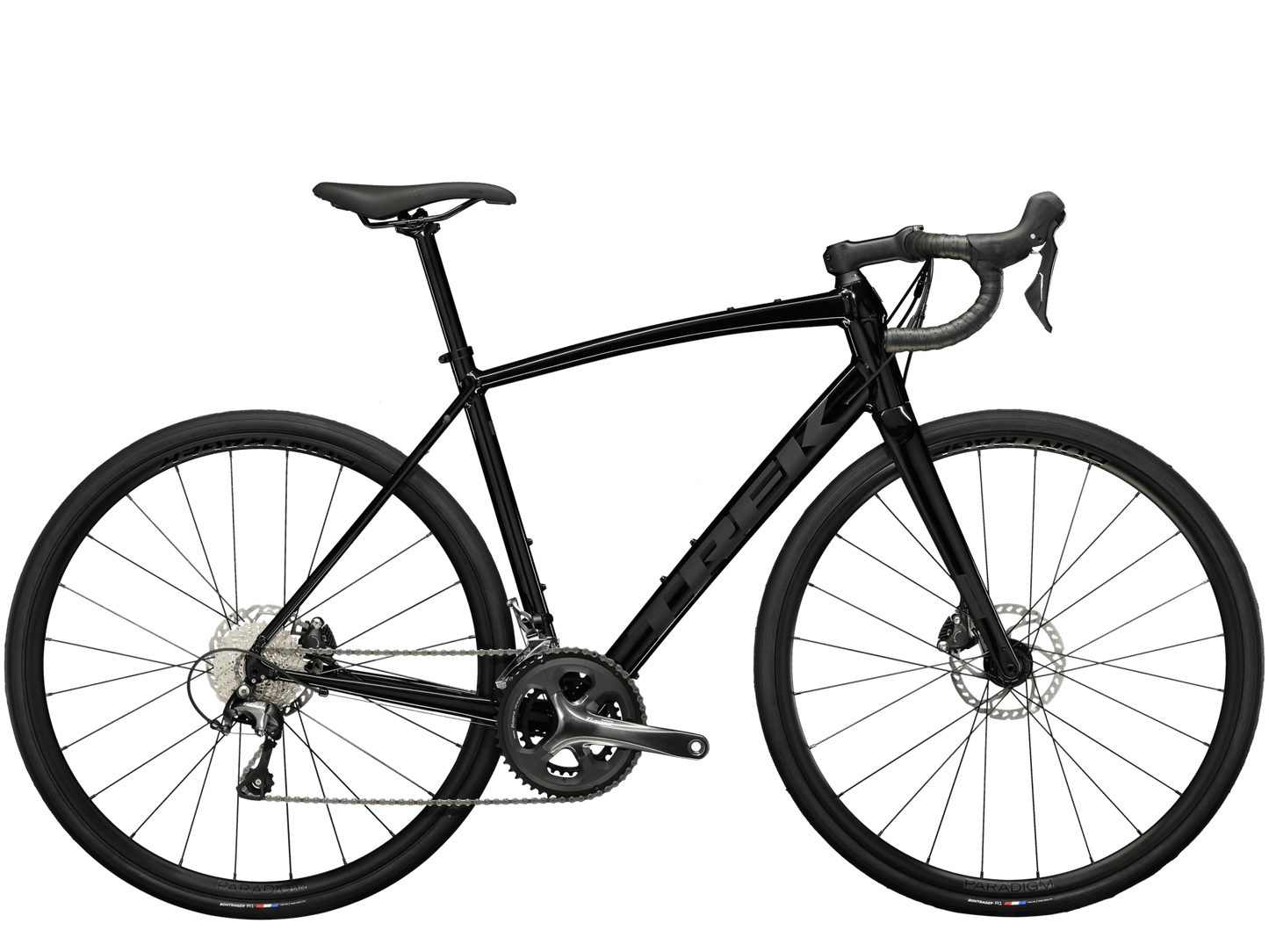 TREK DOMANE AL 4 Gen 3 Trek Black - トレック ドマーネAL4 Gen3 トレックブラック 2023年モデル最終サマーセール価格 - 高知の自転車専門店 Cycling Shop ヤマネ