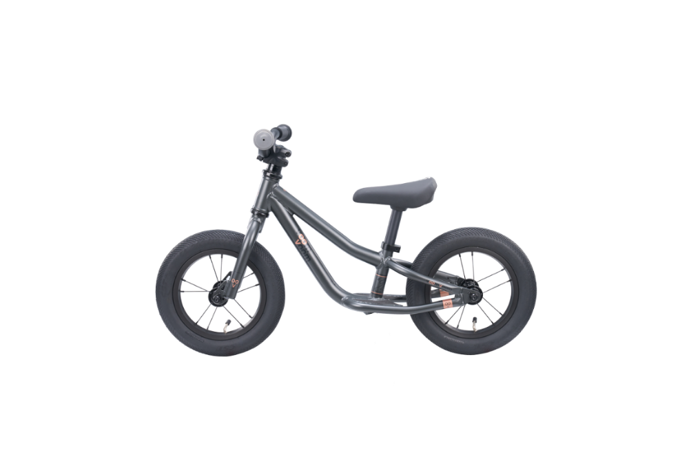 VoomVoom Bikes Push Bike #2 Matt Grey - ブンブンバイクス プッシュバイク＃２ マットグレイ キックバイク 子供用自転車 - 高知の自転車専門店 Cycling Shop ヤマネ